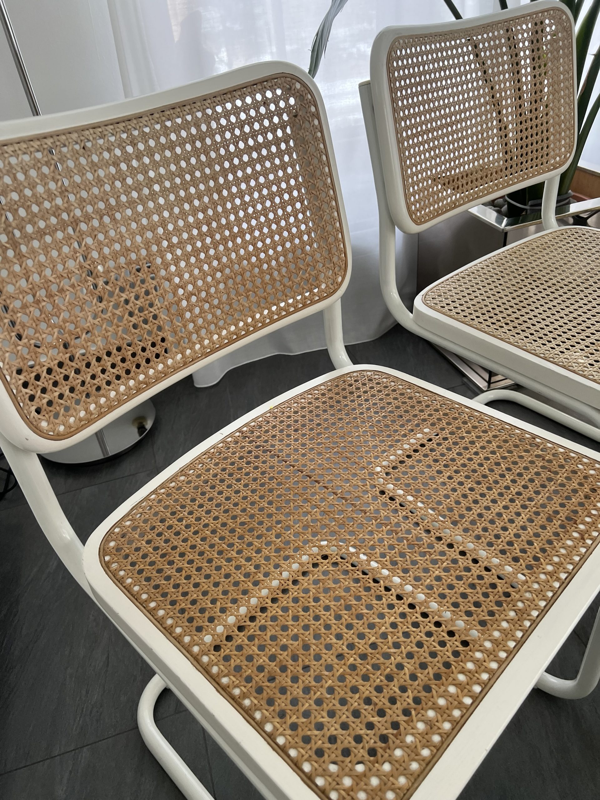 Pair of Vintage Cesca Style Cantilever Chairs - Image 9