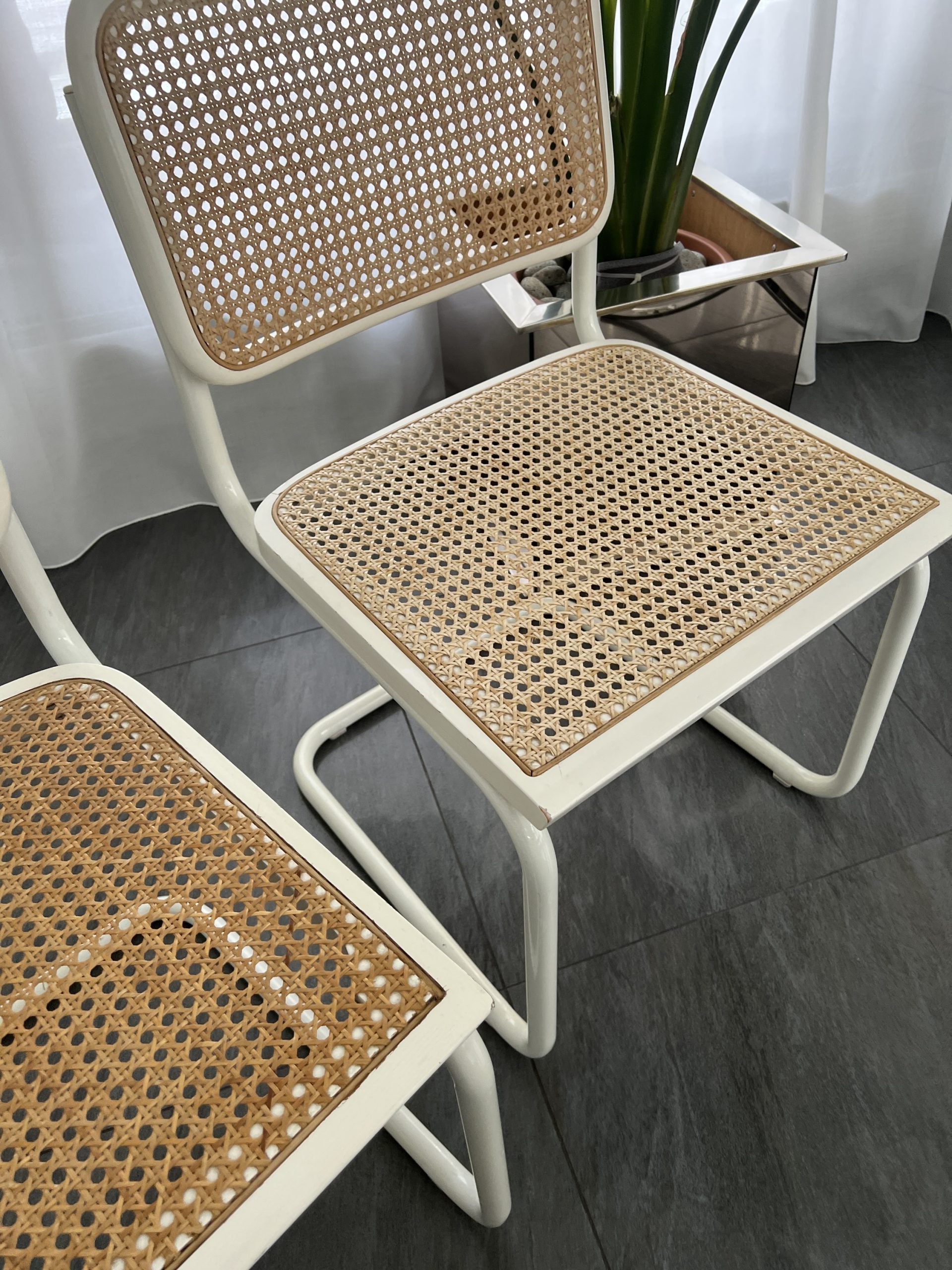 Pair of Vintage Cesca Style Cantilever Chairs - Image 7