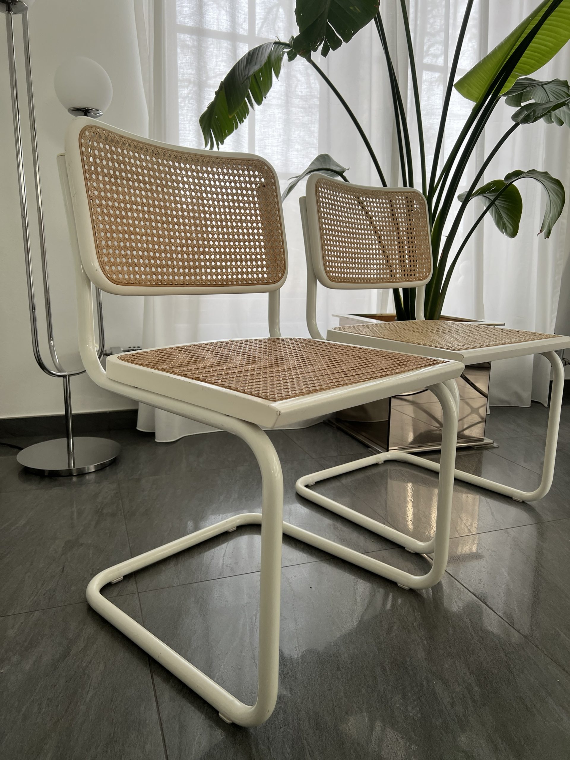 Pair of Vintage Cesca Style Cantilever Chairs - Image 5