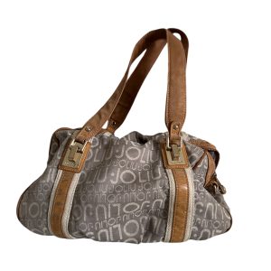 Liu Jo Monogram Shoulder Bag - Brown & Grey