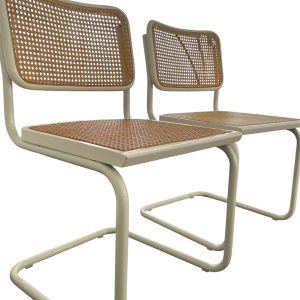 Pair of Vintage Cesca Style Cantilever Chairs