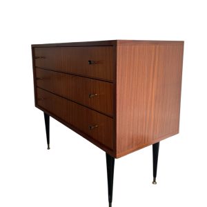 Elegant Mid-Century Modern Walnut Dresser