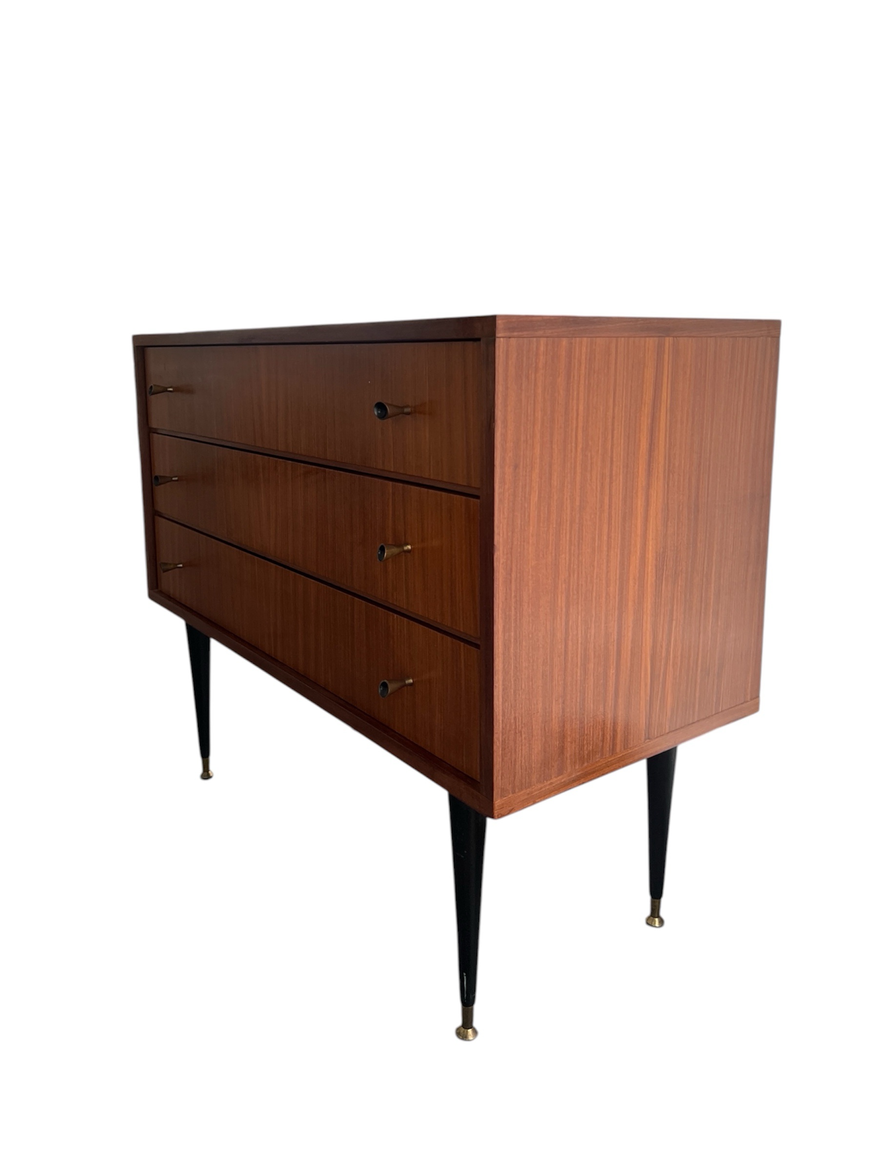Elegant Mid-Century Modern Walnut Dresser